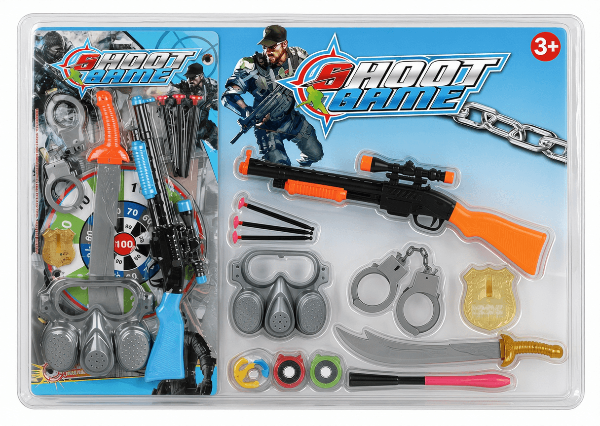 Shoot Game Kids Police & Soldier Toy Set