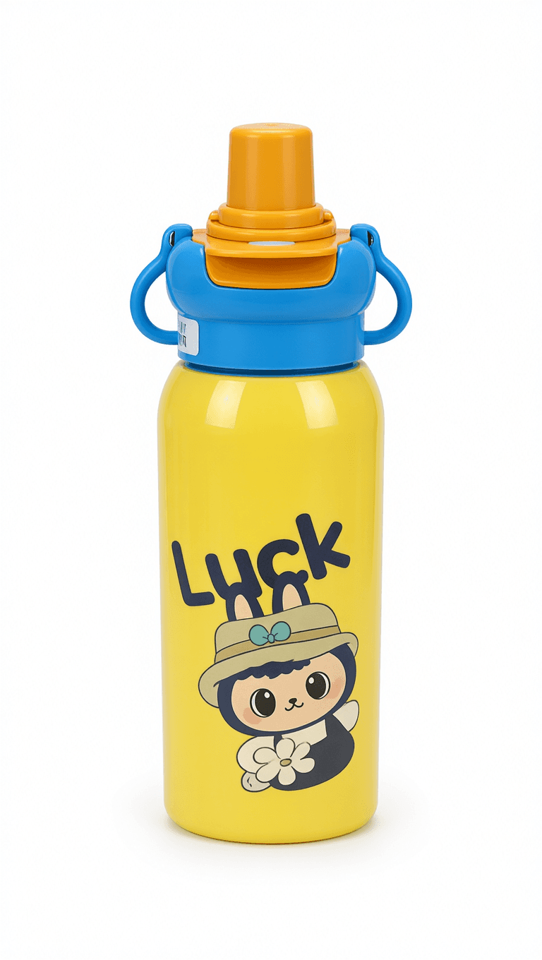 Yellow Kids Water Bottle 620ml